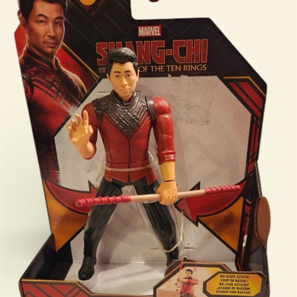 Marvel Shang-Chi Action Figure - Red and Black Outfit